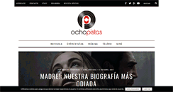 Desktop Screenshot of 8pistas.com